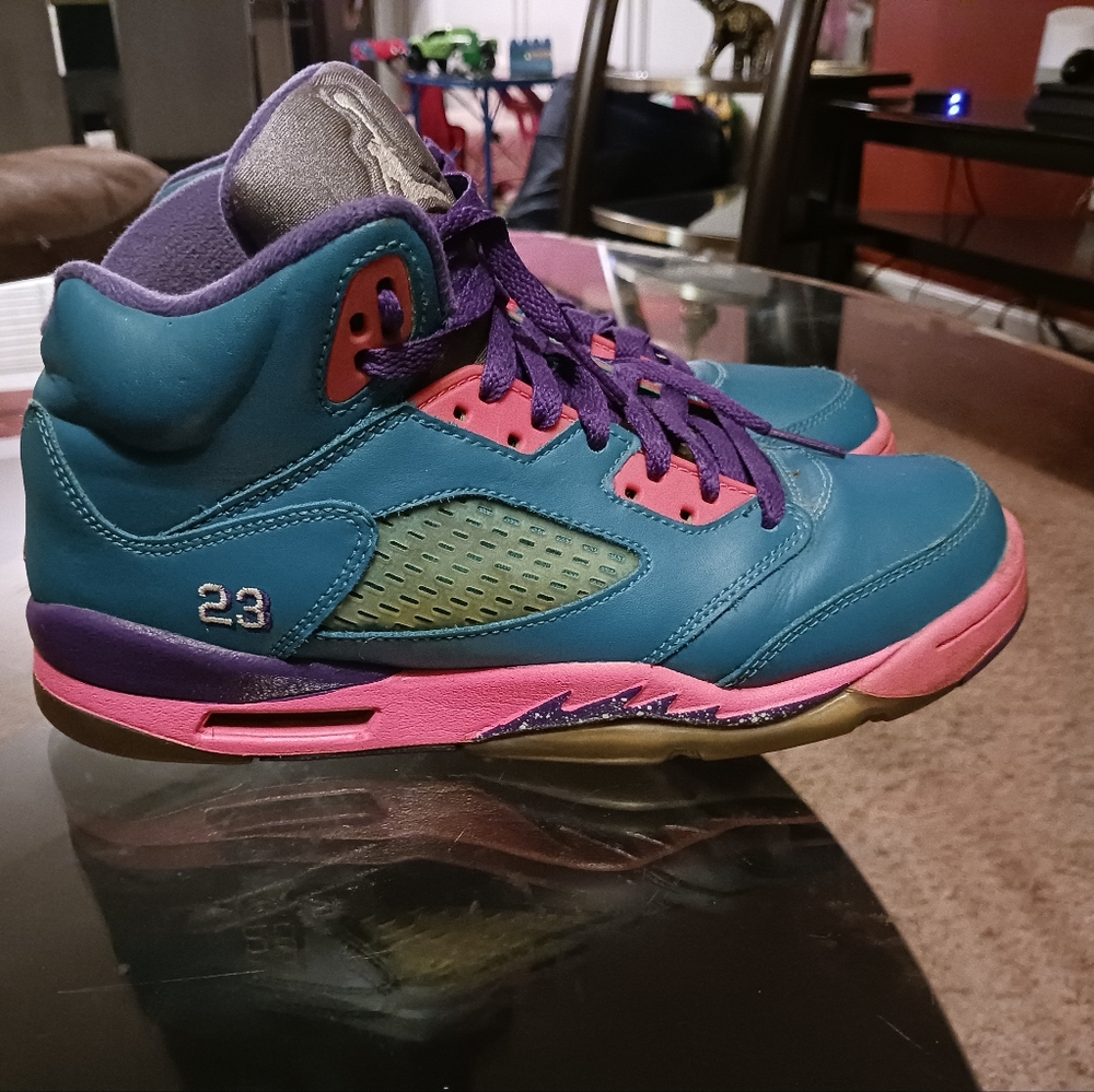 Jordan 5 Tropical Teal Size 6y